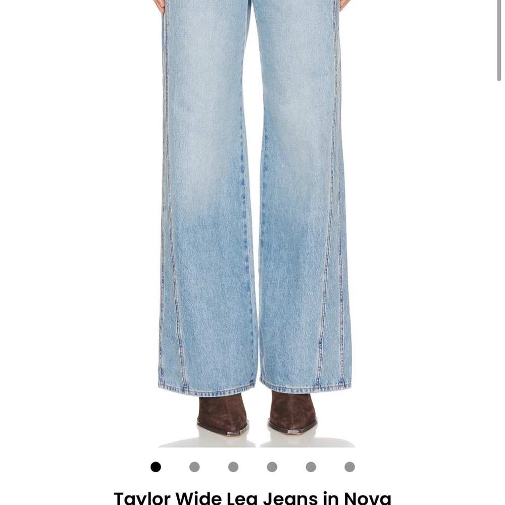 Veronica Beard wide leg jeans - Picture 2 of 14